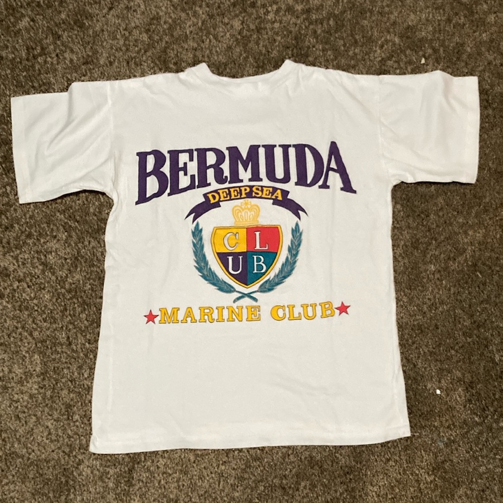 EUC Souvenir Unisex Adult Medium T-shirt from Bermuda - Picture 2 of 4
